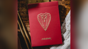COBRA Playing Cards Poker Kartenspiel Spielkarten rot Cobra Schlange