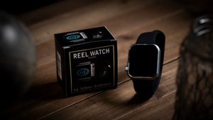 REEL WATCH - Stainless with black band smart watch (KEVLAR) by Uday Jadugar Schwebegimmick Smartwatch Silber