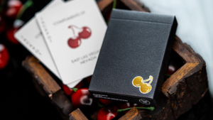 Cherry Casino House Deck (Monte Carlo Black and Gold) Playing Cards by Pure Imagination Projects Poker Kartenspiel limitiert