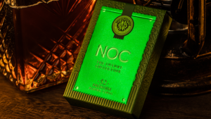 NOC (Green) The Luxury Collection Playing Cards by Riffle Shuffle x The House of Playing Cards Markiertes Poker Kartenspiel GRÜN