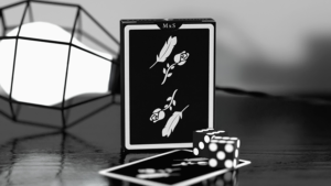 Black Remedies Playing Cards by Madison x Schneider Poker Kartenspiel für Zaubertricks schwarz