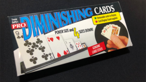 Pro Diminishing cards by Trevor Duffy schrumpfende Spielkarten in 5 Größen