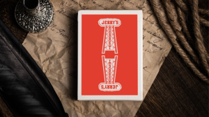 Jerry's Nugget (Atomic Red) Marked Monotone Playing Cards Markierte Poker Spielkarten limitiert Rot