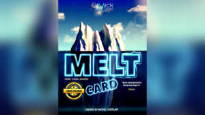 MELT CARD RED by Mickael Chatelain Karte durch Geldschein rote Version