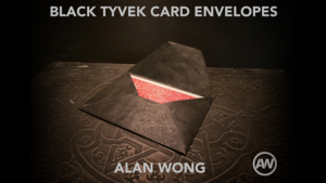 Black Tyvek Card Envelopes (10 pk) by Alan Wong 10 schwarze Tyvek Umschläge