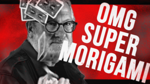OMG Super Morigami (Gimmicks and Online Instructions) by John Bannon Päckchentrick Zuschauer trifft alle Entscheidungen