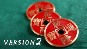 CSTC Version 2 (37.6mm) by Bond Lee, N2G and Johnny Wong 3 Chinesische Münzen Farbwechsel und verschwinden lassen