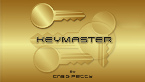 Keymaster Brass by Craig Petty Löcher von einem Schlüssel auf anderen verschieben 10 Tricks Messingversion