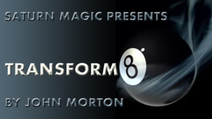 Transform8 (Gimmicks and Online Instructions) by John Morton Tuch zu Billardball Aufsitzertrick
