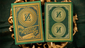 Wizard of Oz Playing Cards by Kings Wild Zauberer von Oz Poker Spielkarten grün gold