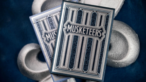 3 Musketeer Playing Cards by Kings Wild Project Drei Musketiere Poker Kartenspiel blau