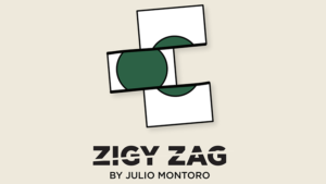 ZIGYZAG (Gimmicks and online Instructions) by Julio Montoro Zig Zag Illusion Starbucks Kundenkarte