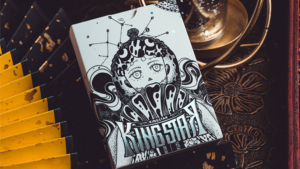 Twelve Imperial Symbols Playing Cards (Monochrome) by KING STAR China Poker Kartenspiel monochrom
