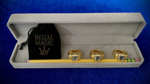 Regal Rings by David Regal 3 verkettete Ringe lösen sich sichtbar voneinander Verbessertes Gimmick