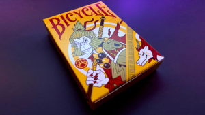 Bicycle Wukong Rebellion (Yellow) Playing Cards Manga Poker Kartenspiel gelb