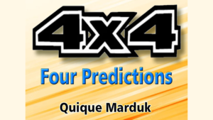 4X4 by Quique Marduk 4 Teilnehmer 4 Vorhersagen
