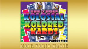 Obie O'Brien Kolossal Kolor Cards Parlor Size Päckchentrick mit Jumbokarten und überraschendem Ende