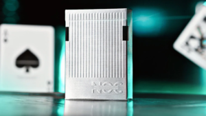 Limited NOC3000X3: Silver/Teal (Species X) Poker Kartenspiel blaugrün silber limitiert
