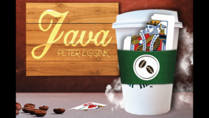 JAVA by Peter Eggink Gewählte Karte oder Schrift erscheint an Kaffeebecher