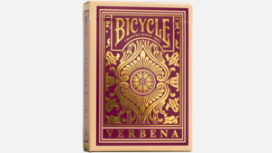 Bicycle Verbena Playing Cards by US Playing Card Blumen Poker Spielkarten rot gold