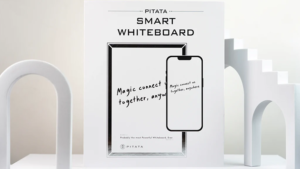 Smart Whiteboard by PITATA Magisches Whiteboard überträgt Geschriebenes auf Smartphone