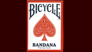 Bicycle Bandana (Red) Playing Cards Poker Kartenspiel rot