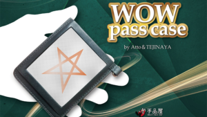 WOW PASS CASE by Katsuya Masuda Von Zuschauer gezeichnetes Bild erscheint auf Karte in Passhülle