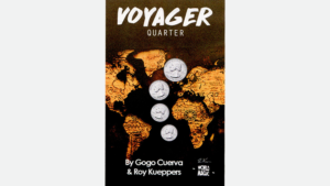 Voyager US Quarter by GoGo Cuerva Matrix Routine mit Vierteldollar Münzen