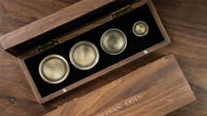 M Box Luxury Set (Dollar) by Artisan Coin & Jimmy Fan Okito und Boston Münzbox in einem