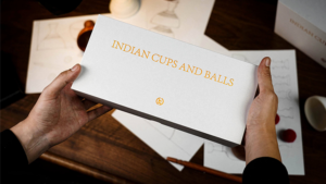 Indian Cups and Balls by TCC Indisches Becherspiel 3 Becher 6 Bälle 1 Zauberstab