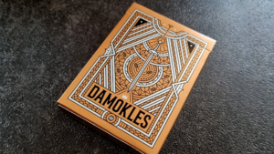 Damokles Cuprum Playing Cards by Giovanni Meroni Metallic Poker Kartenspiel limitiert