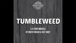 Tumbleweed by Brent Braun and Andy Glass 4 Joker drehen sich von selbst um Päckchentrick