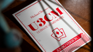 Michael Skinner's Ultimate Bicycle Jumbo 3 Card Monte (Red) by Murphy's Magic Kümmelblättchen Jumbo