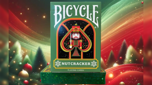 Bicycle Nutcracker (Green Gilded) Playing Cards Nussknacker Poker Spielkarten limitiert grün