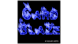 CARD BLAZE by Richard Griffin Feuer zu Kartenfächer