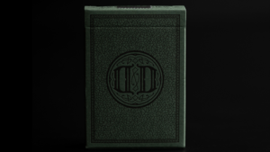 Smoke & Mirrors Anniversary Edition: Green Playing Cards by Dan & Dave Vintage Poker Spielkarten grün