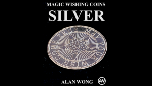 Magic Wishing Coins Silver (12 Coins) by Alan Wong 12 Palmiermünzen Dollar Silber