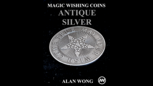 Magic Wishing Coins Antique Silver (12 Coins) by Alan Wong 12 Palmiermünzen Dollar Antik Silber