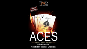 ACES RED by Mickael Chatelain Farbwechsel Ass rote Rückseiten