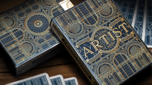 Artist Playing Cards Kunst Poker Kartenspiel schwarz