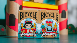Bicycle Paper Royals Playing Cards Singapur Manga Comic Poker Kartenspiel