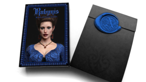 Rubynis Royal Playing Cards Blue Wax Seal (Limited Edition) Poker Kartenspiel schwarz blau limitiert