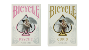 Bicycle Cupid Playing Cards Amor Poker Kartenspiel goldfarben