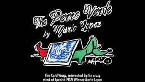 The Perro Verde by Mario Lopez verrückte optische Illusion Card Warp mit Farbwechsel