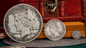 Jumbo Peace Dollar by N2G Jumbomünze Peace Dollar 6,6 cm