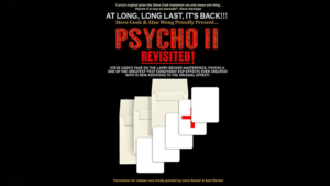 Larry Becker's Psycho II 2.0 by Steve Cook and Alan Wong ESP Vorhersage in 3 ineinandergesteckten Umschlägen