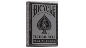 Bicycle Tactical Field (Black) Playing Cards by US Playing Card Co Poker Kartenspiel schwarz