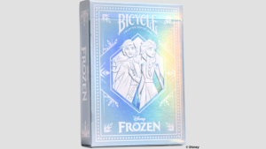 Bicycle Disney Frozen Playing Cards by US Playing Card Co Eiskönigin Poker Spielkarten Blau