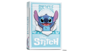 Bicycle Disney Stitch Playing Cards by US Playing Card Co Poker Spielkarten hellblau