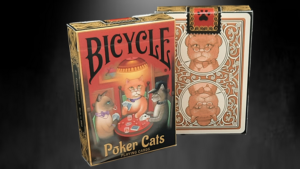 Bicycle Poker Cats V2 Playing Cards Katzen Poker Kartenspiel braun